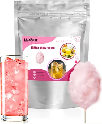 Zdjęcie produktu dla Zuckerwatte Rosa Energy Drink Pulver 10 kg