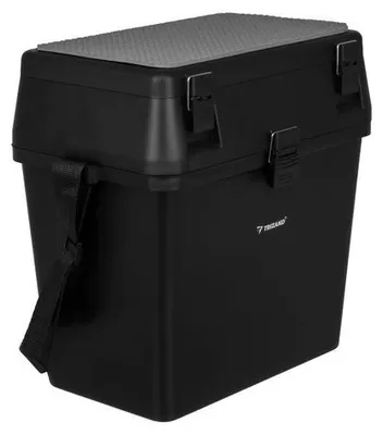Obrázok produktu pre Trizand 27412 Rybárska debna so sedadlom do 140 kg, 38 x 34 x 21 cm, čierna