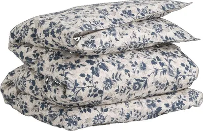 Produktbild von GANT Floral Single Bettdeckenbezug einzeln Farbe Silver Sand Größe 155x220