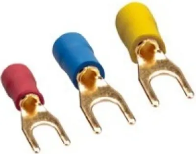 Produktbild von SinusLive Gabelkabelschuhe 2,5mm² blau im 10er Pack