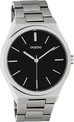 Produktbild von Oozoo Edelstahl Uni Uhr C10521 Quarzuhr Armband silber Timepieces D2UOC10521