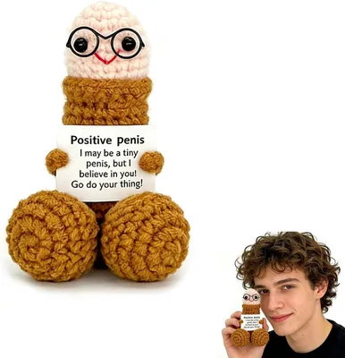 Productafbeelding van Pocket hug geluksbrenger - Grappig cadeau voor mannen en vrouwen - Duitse positieve papa - Grappige geschenken