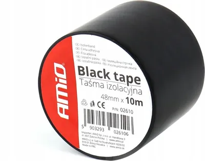 Zdjęcie produktu dla Taśma Izolacyjna Szkot Izolacja Szeroka 48Mm Mocna 10 Metrów Elastyczna