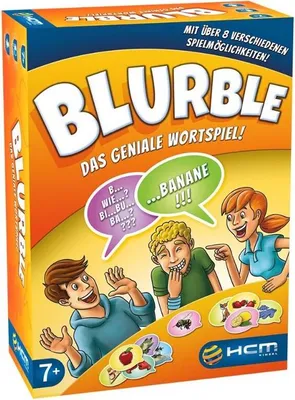 Produktbild von HCM55126 - Blurble, Kartenspiel, 2+ Spieler, ab 7 Jahren (DE-Ausgabe)