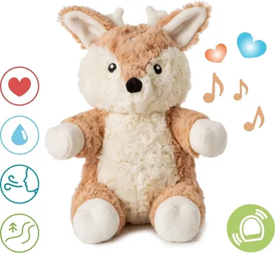 Produktbild von Cloud b® Love Light Buddies – Finley Fawn ™ Melody Nachtlicht, Fawn, 0m+
