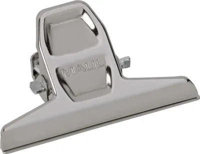 Image de Pince à papier MAUL MAULpro Métal Acier 2 pièces 55 mm argent