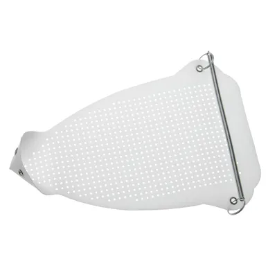 Immagine prodotto di vhbw piastra universale per ferro da stiro piastra di protezione per tessuti piastra per ferro da stiro antiaderente piastra antilucido per ferro da stiro - (bianco, spessore: 0,5 mm)