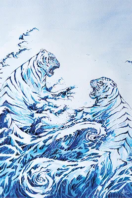 Produktbild von Allante, Marc - Crashing Waves, The - Poster - Größe 61x91,5 cm