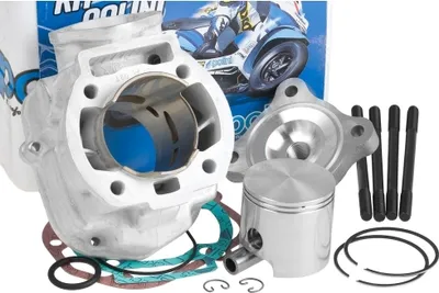 Image de Kit de cylindre Polini Racing en aluminium, 80 ccm, diamètre 50 mm, pour Aprilia SX 50