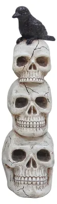 Productafbeelding van Clayre & Eef Halloween-decoratie, wit, kunststof