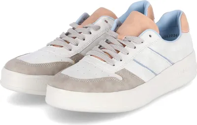 Produktbild von Rieker M8410-60 Damen Low Sneaker Halbschuhe Beige Kunstleder Größe: 41