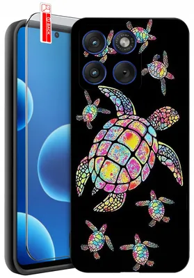 Produktbild von Hülle für Motorola Edge 70 | Designs | Mattes Silikonetui + 9H-Glas