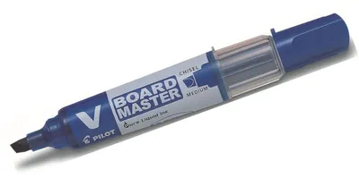 Produktbild von Pilot V Board Master Textmarker 10 Stück Blau Stumpfe Spitze