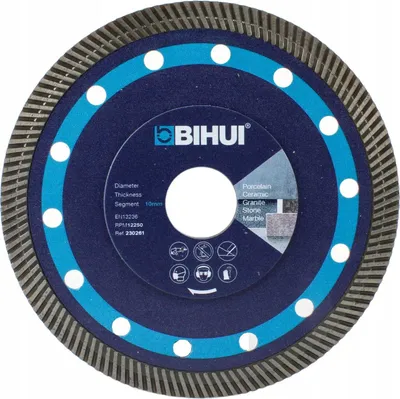 Immagine prodotto di Disco Diamantato Ultrasottile Bihui Per Piastrelle 115 Mm - Dcbn115