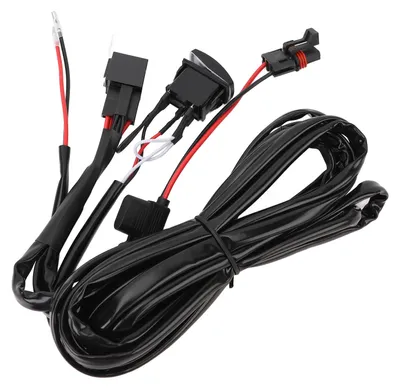Obrázok produktu pre Káblový zväzok pre LED svetelný panel UTV, 12 V DC, 300 W, 14 AWG, 1 vodič, Plug and Play pre UTV s pulznou zbernicou