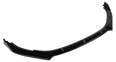 Für VW Golf 6 VI (GTI Stoßstange) Frontspoiler Spoiler Lippe Cup Schwarz Glanz in der Farbe Schwarz von Goingfast