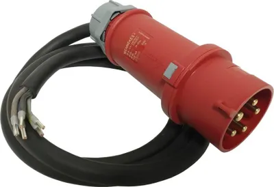 Image de Câble de raccordement pour machines CEE 2 m 32 A/400 V H07RN-F 5 x 4 mm ? 2947