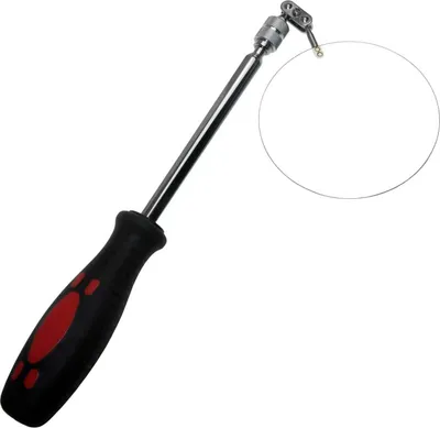 Image de Miroir d'inspection télescopique EDELSTHAL Miroir ø100 mm L118cm Miroir de surveillance