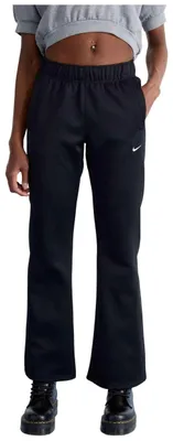Produktbild von Nike W NSW NK WR MR POLY KNIT PNT BLACK/METALLIC SILVER BLACK/METALLIC SILVER XS