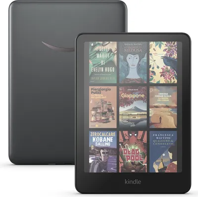 Obrázok produktu pre Amazon Kindle Colorsoft Signature Ed., 17,9 cm (7.05"), AZW, DOC, DOCX, EPUB, HTML, MOBI, PDF, PRC, RTF, TXT, AAX, BMP, GIF, JPEG, PNG, 32 GB, 1000 MB