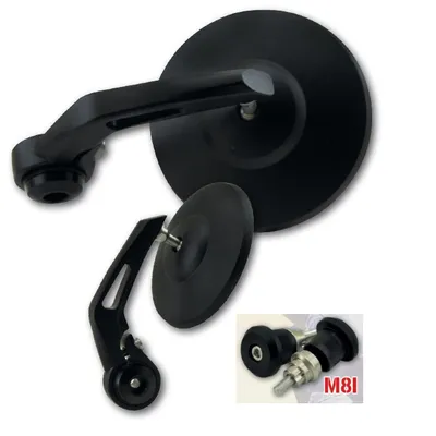 Produktbild von Lenkerendenspiegel BOB 1 Alu schwarz D28