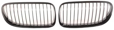 Productafbeelding van Sportieve radiatorgrille, zwart, glanzend, geschikt voor BMW E92 E93, modeljaar 2010-2014 (LCI)