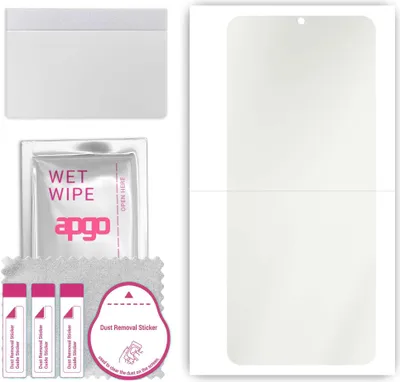 Produktbild von apgo Hydrogel Schutzfolie, Matt, kompatibel mit Tecno Spark Power 2 Air, flexibele Displayschutzfolie, Folie mit Positionierhilfe, Anti-Fingerprint, kratzfest, einfache Montage