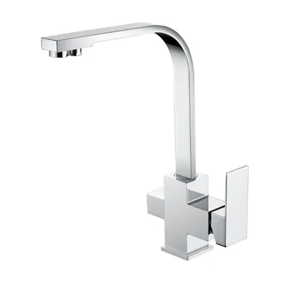 Produktbild von WISTUM 3 Wege Küchenarmatur, Trinkwasserhahn Wasserhahn für Wasserfilter Spültischarmatur 3 In 1 Chrom