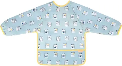 Zdjęcie produktu dla Śliniak z rękawami Soft Blue
