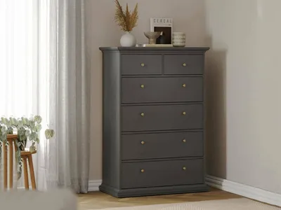 Produktbild von Kommode - Grau 48,5x96,2x139,48h cm