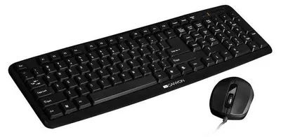 Obrázek produktu pro Klávesnice a myš Canyon CNE-CSET1-BG