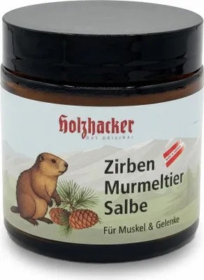 Produktbild von Holzhacker Zirben Murmeltier Salbe mit Zirbenöl 100 ml