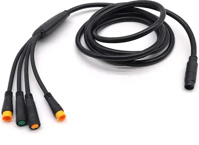Produktbild von windmeile | Kabelbaum 1T4, Waterproof, Kabelverteiler, 60cm, Wiring Harness, E-Bike, Pedelec