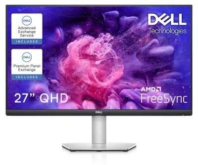 Produktbild von DELL S Series 27-Monitor – S2721DS, 68,6 cm (27"), 2560 x 1440 Pixel, Quad HD, LCD, 4 ms, Grau