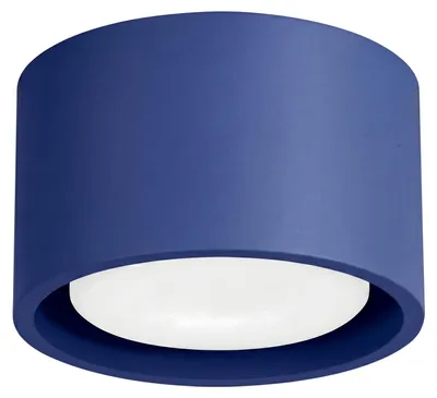 Image de Plafonnier MODO 1 ultramarine Gx53 1xGx53 10 W aluminium 6 x 10 x 10 cm Sollux Lighting