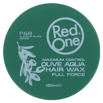 Productafbeelding van Red One - Green Olive - Aqua Hair Wax - Full Force - 150 ml