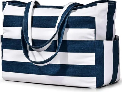 Image de Sac de plage Oscaurt Femme Grand sac de bain étanche XXL Famille Shopper Sac à provisions