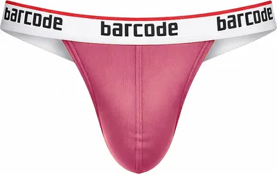 Image de Barcode Berlin - Sous-vêtement String Hommes - Miran Thong Pink - 1x Taille XL