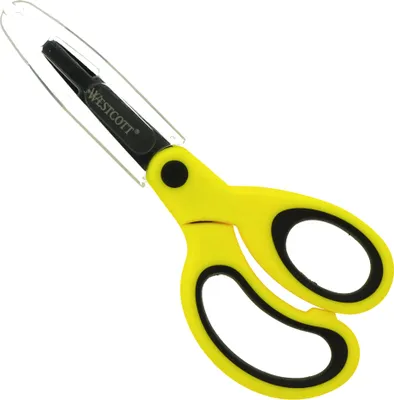 Produktbild von Westcott Kinderschere KidsNEON E-21563 00 runde Spitze 13cm gelb