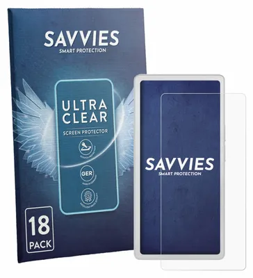 Produktbild von 18x Für PocketBook Q Schutzfolie Savvies Displayschutz Display Schutz Folie Klar Transparent