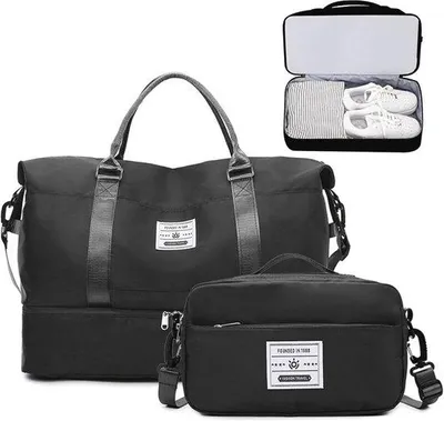 Produktbild von Wasserdichte Sport- und Wochenendtasche mit Schuhfach und nasser Tasche