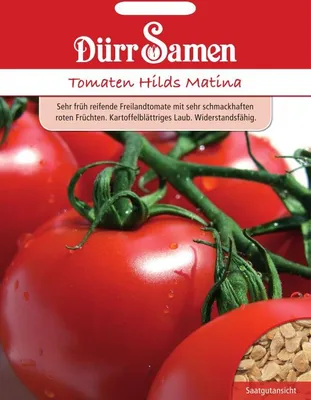 Produktbild von Dürr-Samen - Tomaten Hilds Matina - Saatgut - 0550