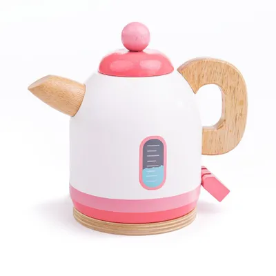 Produktbild von Bigjigs Toys Hölzerne Teekanne rosa