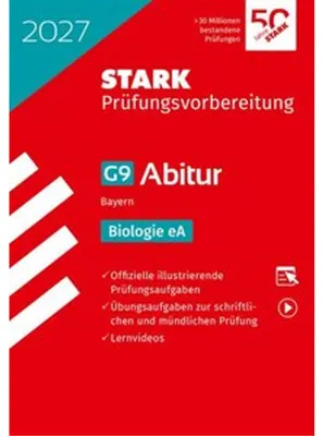 Produktbild von STARK Biologie eA - Abitur 2027 Bayern - Prüfungsvorbereitung
