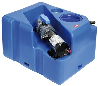 Image de Réservoir d'eau sale avec broyeur horizontal 40 l 12 V , 1 pièce