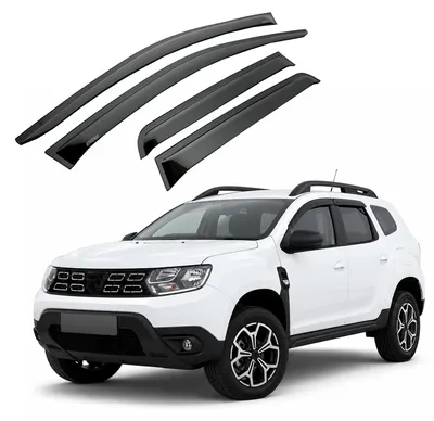 Immagine prodotto di Deflettori d'aria Dacia Duster 2017-2024 4 Pezzi Adesivo