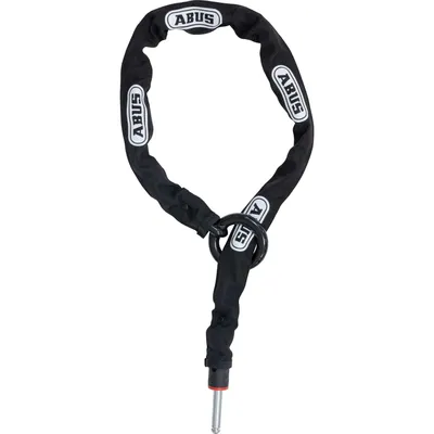 Productafbeelding van ABUS frameslot-inlegketting – Adapterketting 2.0 6KS – Ketting voor extra beveiliging van de fiets – 6 mm dik – 85 cm lang – Zwart – met slotzak 5950