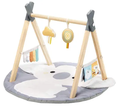 Produktbild von Eco Toys Koala Spieldecke mit hölzernem Spielbogen