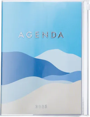 Produktbild von MARK'S 2024/2025 Taschenkalender A5 vertikal, Mountain // Blue