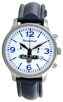 Produktbild von Aristo Herren Messerschmitt Uhr Chronograph Boxer-Chrono ME-Boxer11 Leder